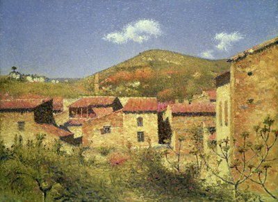 Landscape in the South of France by Achille Lauge